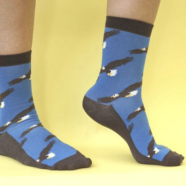 Fräulein Prusselise Fräulein Prusselise Adler Socke blau braun bunt gemustert, Bunt, – Produktbild 2 von 4
