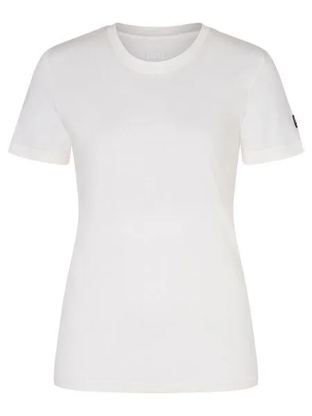 Super.Natural Super.Natural Merino T-Shirt W CASUAL BIO COTTON TEE für Damen, Bright white, – Produktbild 4 von 4