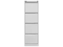 Bisley Bisley Hängeregistraturschrank lichtgrau 4 Schubladen 1-bahnig RAL 7035 – Produktbild 1 von 1