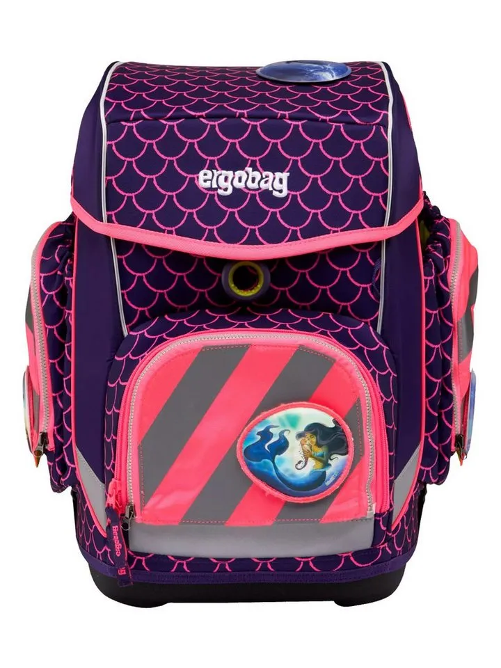 Ergobag Ergobag Schulranzen pack Sicherheitsset mit Reflektorstreifen (3-tlg), Rosa, – Produktbild 3 von 4