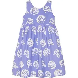 Global Mamas Global Mamas Bio Sonnenkleid - Roses - Violett – Produktbild 1 von 1