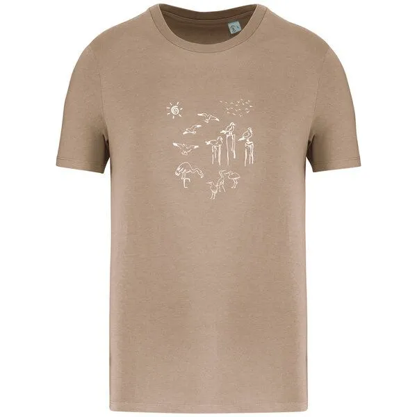 Greenspired Greenspired Basic Bio T-Shirt Nr.4 Coastal Life 155g/m² XXS - 4 XL, Sand, – Produktbild 1 von 1