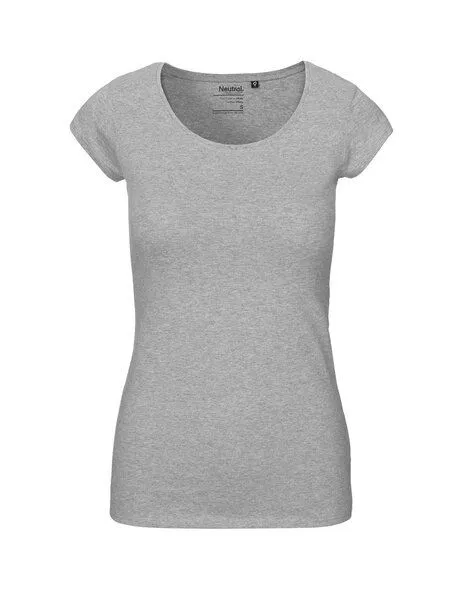 Neutral® - 3FREUNDE Neutral® - 3FREUNDE Frauen Rundhals T-Shirt, Hellgrau, – Produktbild 1 von 4