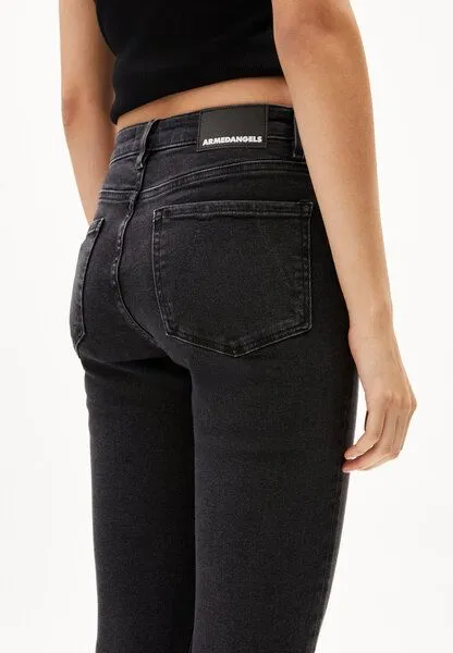 ARMEDANGELS ARMEDANGELS TILLAA Damen Skinny Jeans Mid Waist Bio-Baumwoll Mix X-Stretch, Blue, – Produktbild 3 von 4