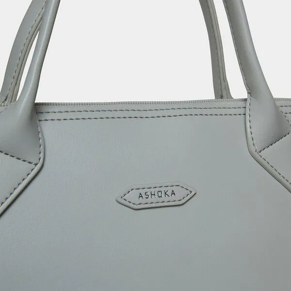 Ashoka Paris Ashoka Paris City Full Uppeal Aktentasche Perlgrau – Produktbild 4 von 4