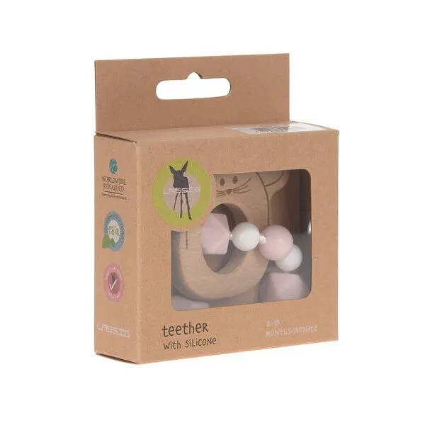 Lässig Lässig Baby Greifling, Beißhilfe -Little Chums Hund,Katze oder Maus -tolles Geschenk – Produktbild 3 von 4