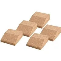 Kork Deko Kork-Deko 5er-Pack Türstopper / Türkeil aus Kork – Produktbild 1 von 1