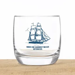 Bow & Hummingbird Bow & Hummingbird Kristallglas "Wasser unterm Kiel" – Produktbild 1 von 1