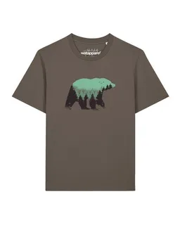watapparel watapparel T-Shirt Unisex Waldbär – Produktbild 1 von 1