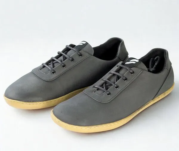 Fairticken Fairticken Barefoot Sneaker HORTAL mit veganem NoBuck, Schwarz, – Produktbild 3 von 4