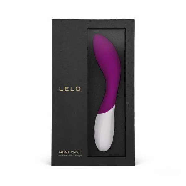 LELO G-Punkt Vibrator - LELO MONA Wave, Tiefes rosa, – Produktbild 2 von 4