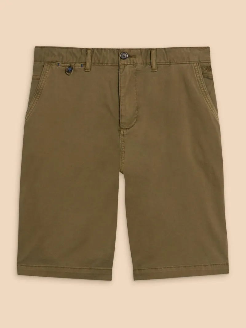 White Stuff Chino-Shorts aus Bio-Baumwolle - 36/R, Grün, – Produktbild 4 von 4