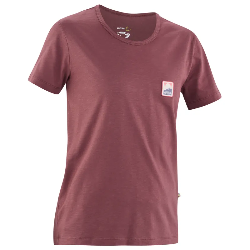 Edelrid T-Shirt Edelrid Highball V, Rot, – Produktbild 1 von 1