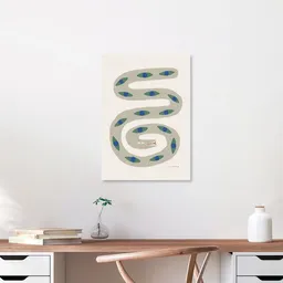 Photocircle Photocircle Wandbild / Poster / Leinwand  - Snake print – Produktbild 1 von 1