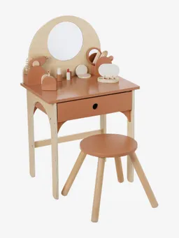 Vertbaudet Kinder Schminktisch mit Hocker & Zubehör Holz FSC® – Produktbild 1 von 1