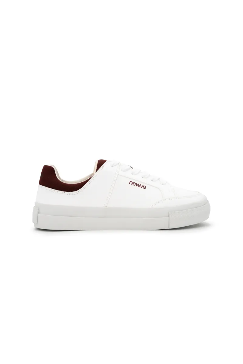 newve newve Herren vegan Sneaker Cup Light Berry, Dunkelrot, – Produktbild 1 von 2