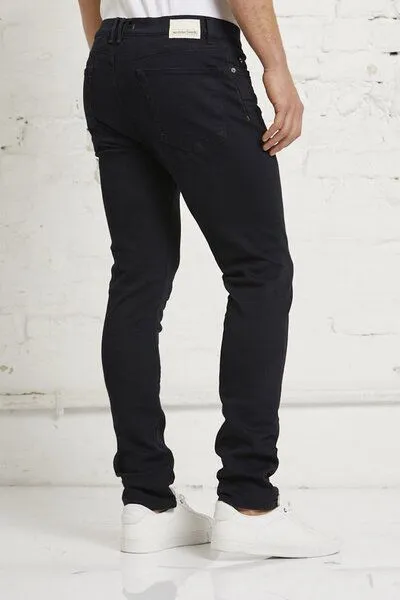 Wunderwerk Wunderwerk Herrenhose aus Bio-Baumwolle "Steve slim overdye high flex", Schwarz (black with black 99), – Produktbild 4 von 4