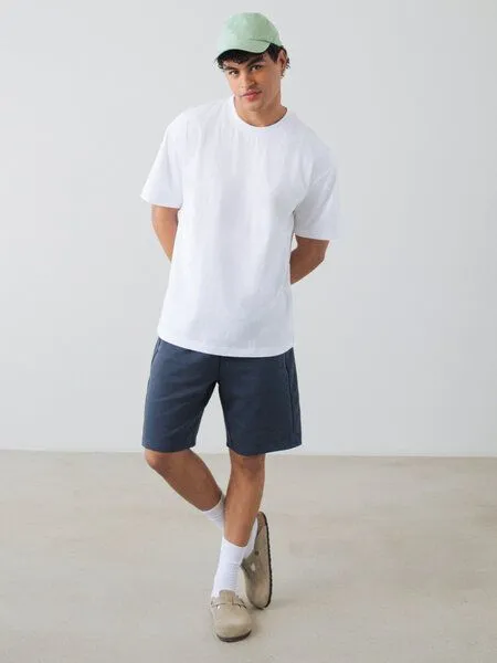 Honest Basics Honest Basics Hipster Shirt aus Bio- und recycelter Baumwolle, Weiß, – Produktbild 3 von 4