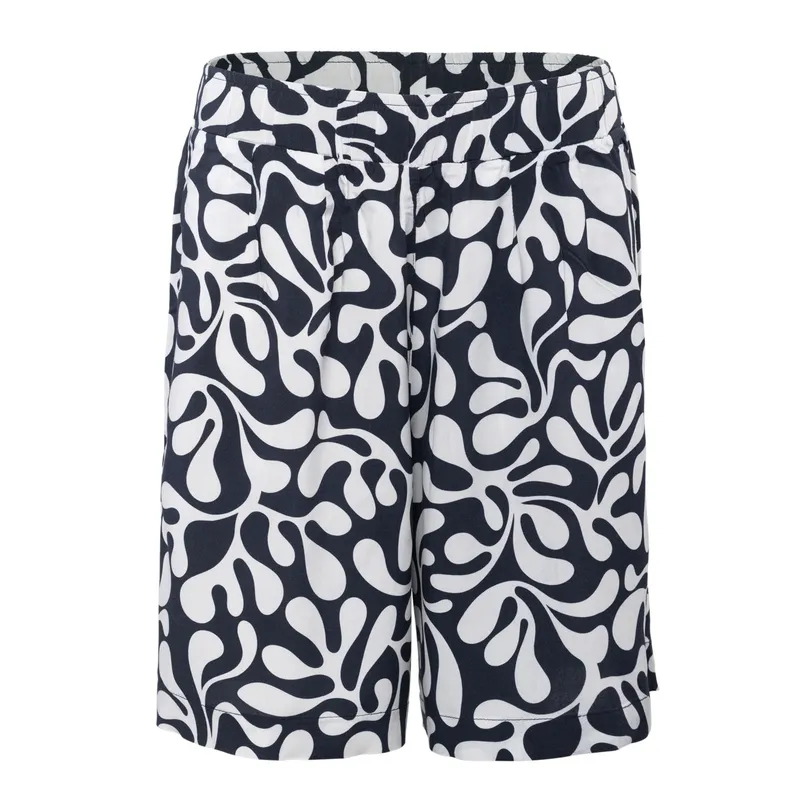 Living Crafts LIVING CRAFTS - Damen Shorts - Gemustert (100% Viskose (Lenzing™Ecovero™)), Nachhaltige Mode, Bio Bekleidung, Gemustert, – Produktbild 1 von 2