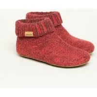 Gottstein Gottstein Hüttenschuh Knit Boot aus 100% Schurwolle - Filz-Hausschuh made in Tirol, Rot, – Produktbild 1 von 1