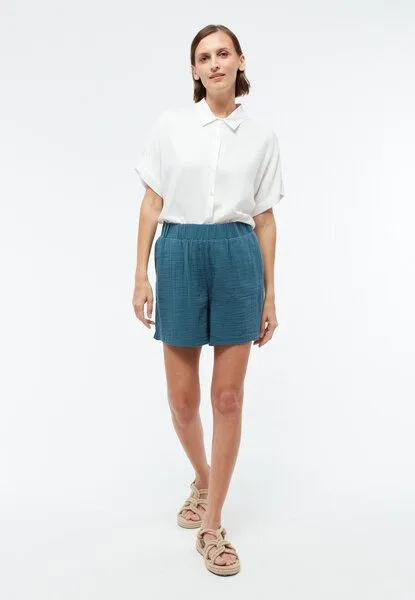 Givn Berlin Givn Berlin Musselin Shorts Clementine, Basalt, – Produktbild 4 von 4