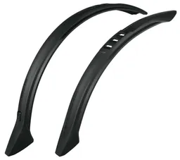 SKS GERMANY SKS Velo 55 Kids - Schutzblech-Set für 20"-Kinderfahrräder, 55 mm breit, schwarz, robuster Kunststoff, optional mit Streben, leichter Anbau, optimaler Spritzschutz – Produktbild 1 von 1