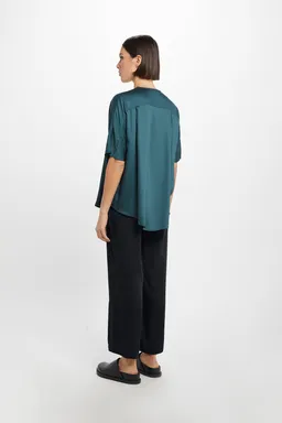 Neu Nomads Neu Nomads Damen vegan Hose Cropped Palazzo Carina Schwarz – Produktbild 1 von 1