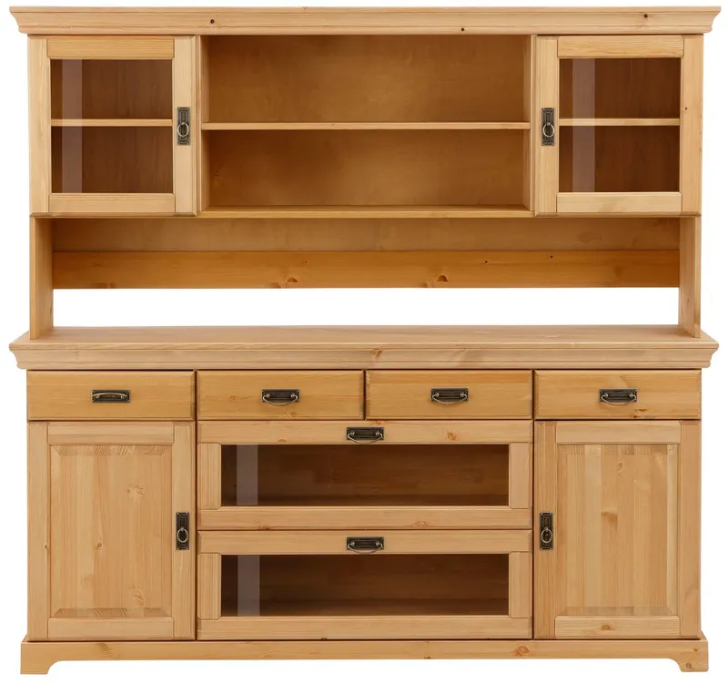 OTTO home Buffet Rügen FSC® zertifiziertes Massivholz, im Landhausstil, Beige, – Produktbild 4 von 5