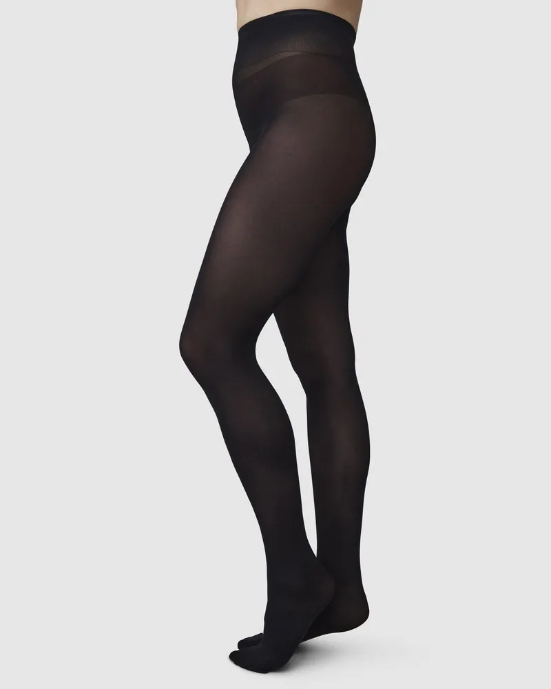 Swedish Stockings Swedish Stockings Damen vegan Basic Set! Olivia Strumpfhose 3 Stück Schwarz, Schwarz, – Produktbild 1 von 2