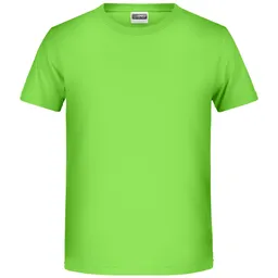 James & Nicholson James & Nicholson T-Shirt für Jungen in klassischer Form 8008B Gr. 2XL-158/164 lime-green – Produktbild 1 von 1