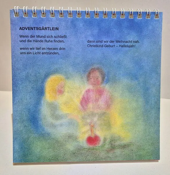 WachsMalBlöckchen WachsMalBlöckchen Kalender für den Jahreszeitentisch "Des Jahres bunte Kinder" – Produktbild 4 von 4