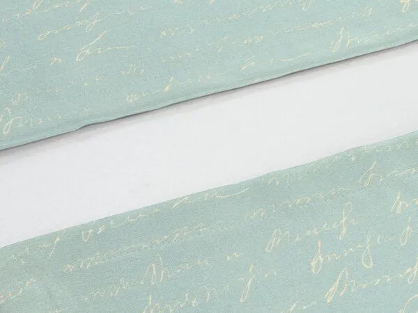 Nature by Adam Nature by Adam Tischset 2er Pack aus Leinen und Bio-Baumwolle - Made in Germany - Scribble, Blau, – Produktbild 3 von 4