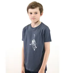 Spangeltangel Spangeltangel Kindershirt "Kosmonaut" anthrazit – Produktbild 1 von 1