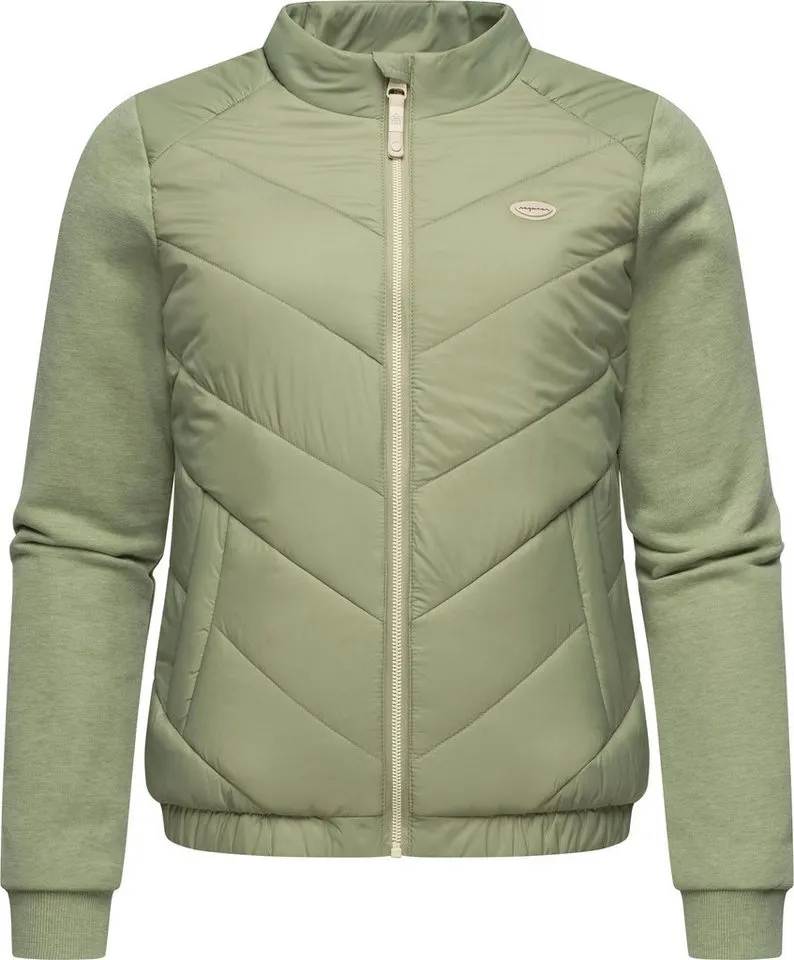 ragwear ragwear Outdoorjacke Zabava Leichte gesteppte Übergangsjacke mit weichen Ärmeln, Grün, – Produktbild 5 von 5