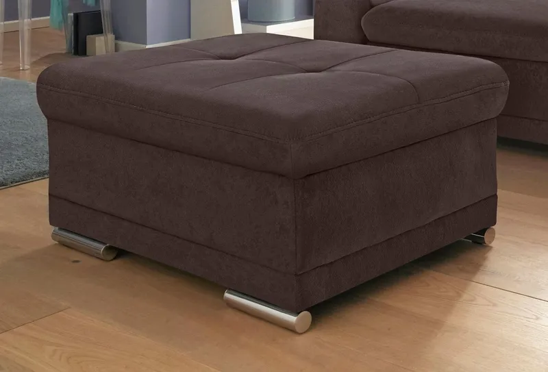 sit&more Polsterhocker Andiamo, Braun, – Produktbild 1 von 5