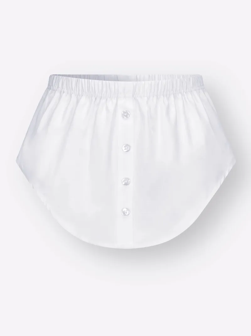 Witt Baumwollbluse weiß, Weiß, – Produktbild 2 von 2