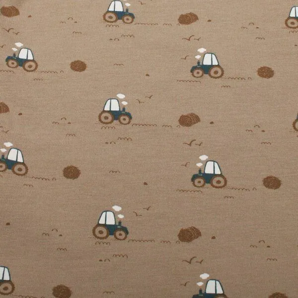 Fred's World by Green Cotton Fred's World by Green Cotton T-Shirt Tractor, Sand, – Produktbild 2 von 2