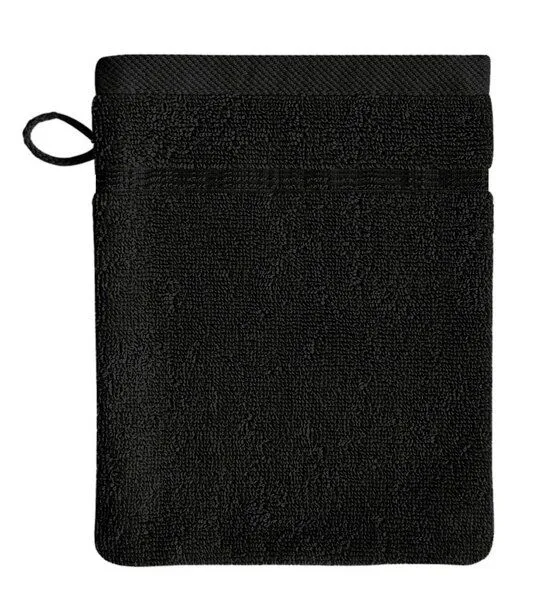 Gary Mash GARY MASH Bio Waschlappen Waschhandschuh 16 x 22 cm, Schwarz, – Produktbild 1 von 1