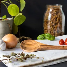 NATUREHOME NATUREHOME Olivenholz Kochlöffel Holzlöffel im 2er Set verschiedene Größen 25 und 35 cm – Produktbild 1 von 1