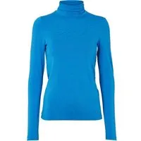 Basic Apparel Basic Apparel Rollkragenshirt - Joline T-Neck - aus Tencel, Blau (princess blue), – Produktbild 1 von 1