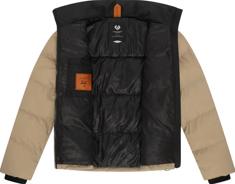 ragwear ragwear Outdoorjacke Stafen Wasserdichte Herren Winterjacke im Retro-Look, Braun, – Produktbild 1 von 4