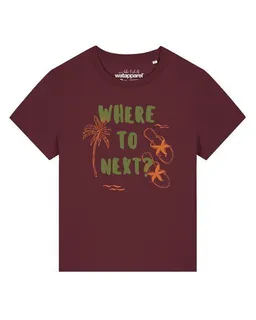 watapparel watapparel T-Shirt Frauen Where to next – Produktbild 1 von 1