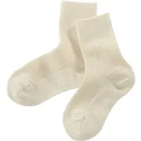grödo Kinder Socken Bio-Schurwolle Feinstrick natur Gr. 2 – Produktbild 1 von 1