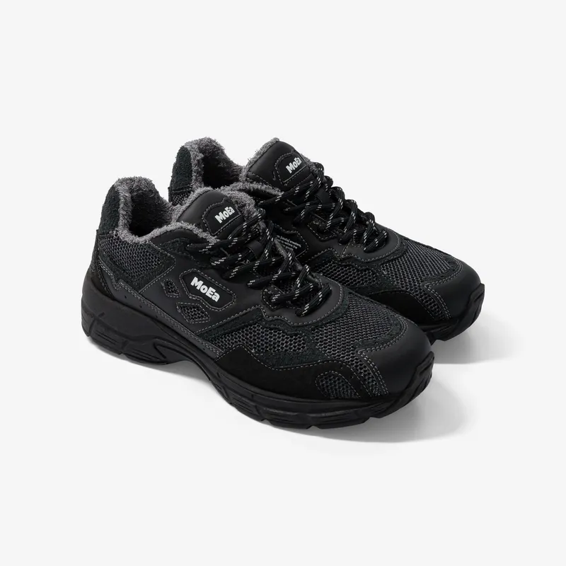 MoEa MoEa Herren vegan Sneaker Gen8 Mais Voll Schwarz, Schwarz, – Produktbild 2 von 2