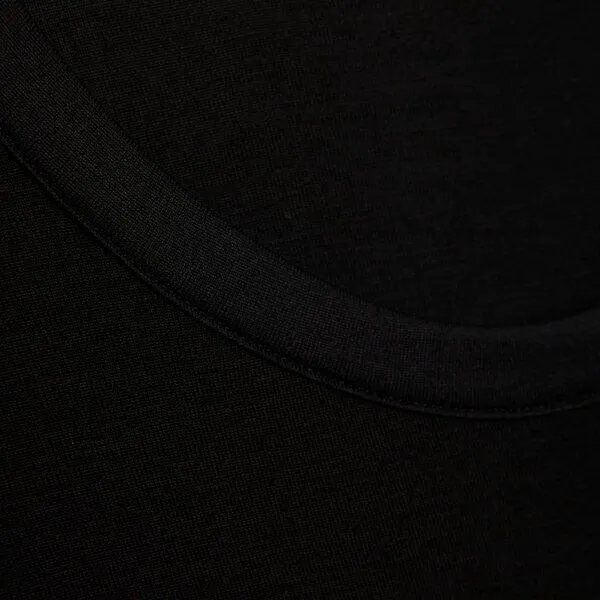 comazo|earth comazo|earth Merinowolle-Seide Shirt, GOTS zertifiziert, Schwarz, – Produktbild 5 von 7