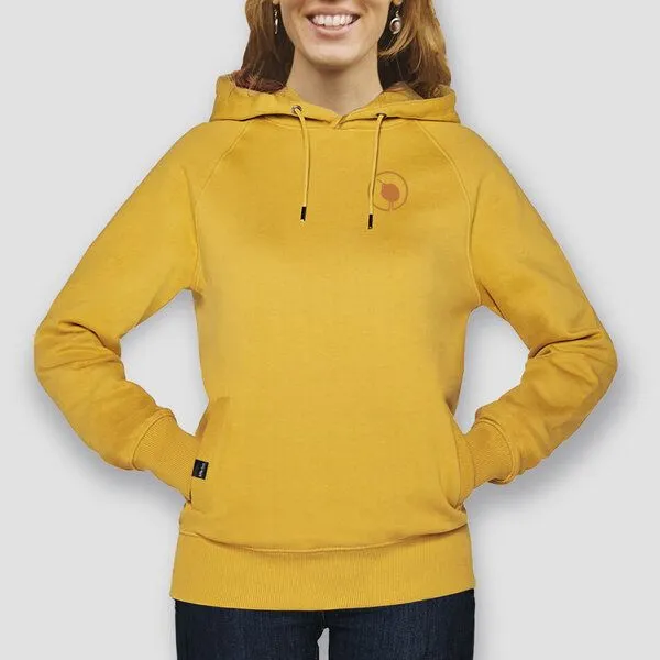 little kiwi little kiwi Damen Hoodie Kleiner Kiwi, Mango, – Produktbild 1 von 1