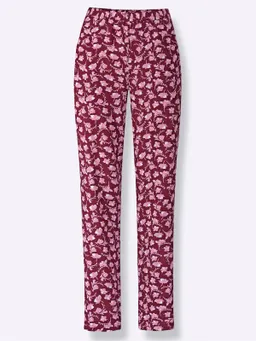 Witt Schlupfhose bordeaux-weiß-bedruckt – Produktbild 1 von 1