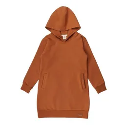 Walkiddy Walkiddy Baby Kapuzenkleid GOTS zertifiziert, braun, Langarm, Bio-Baumwolle, weich – Produktbild 1 von 1