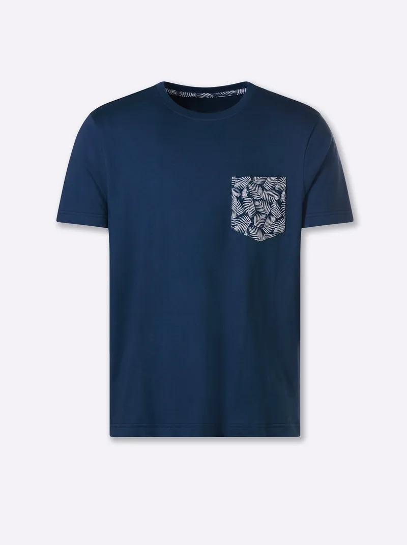 Catamaran Kurzarmshirt dunkelblau, Dunkelblau, – Produktbild 1 von 2