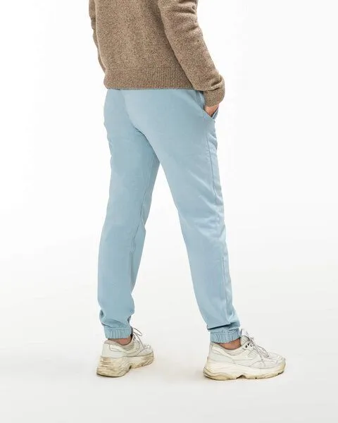 MATONA Matona Legere Jogginghose für Frauen mit Gummibund und Kordelzug / Trackpants, Blue fog, – Produktbild 2 von 4